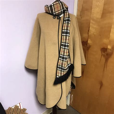 burberry poncho ebay|authentic burberry poncho.